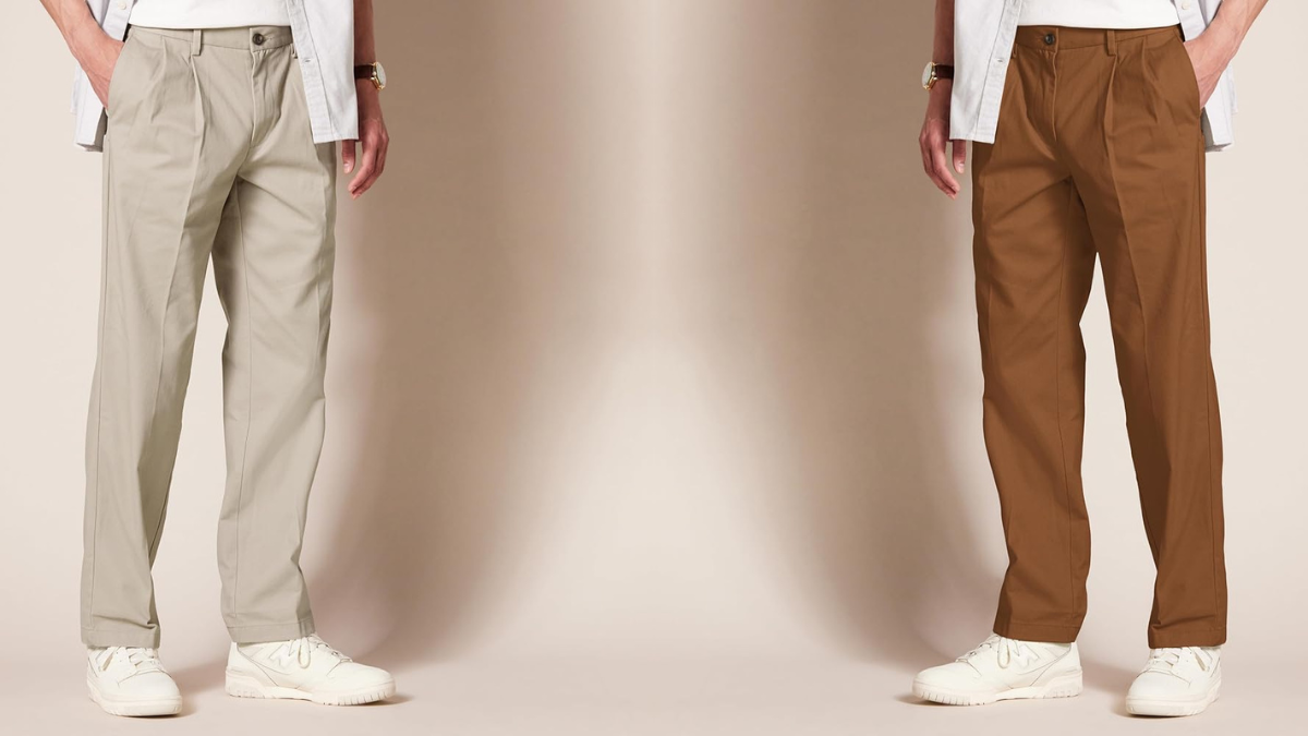 Amazon Essentials Men's Classic-Fit Wrinkle-Resistant Pleated Chino Pant: The Ultimate Wardrobe Staple