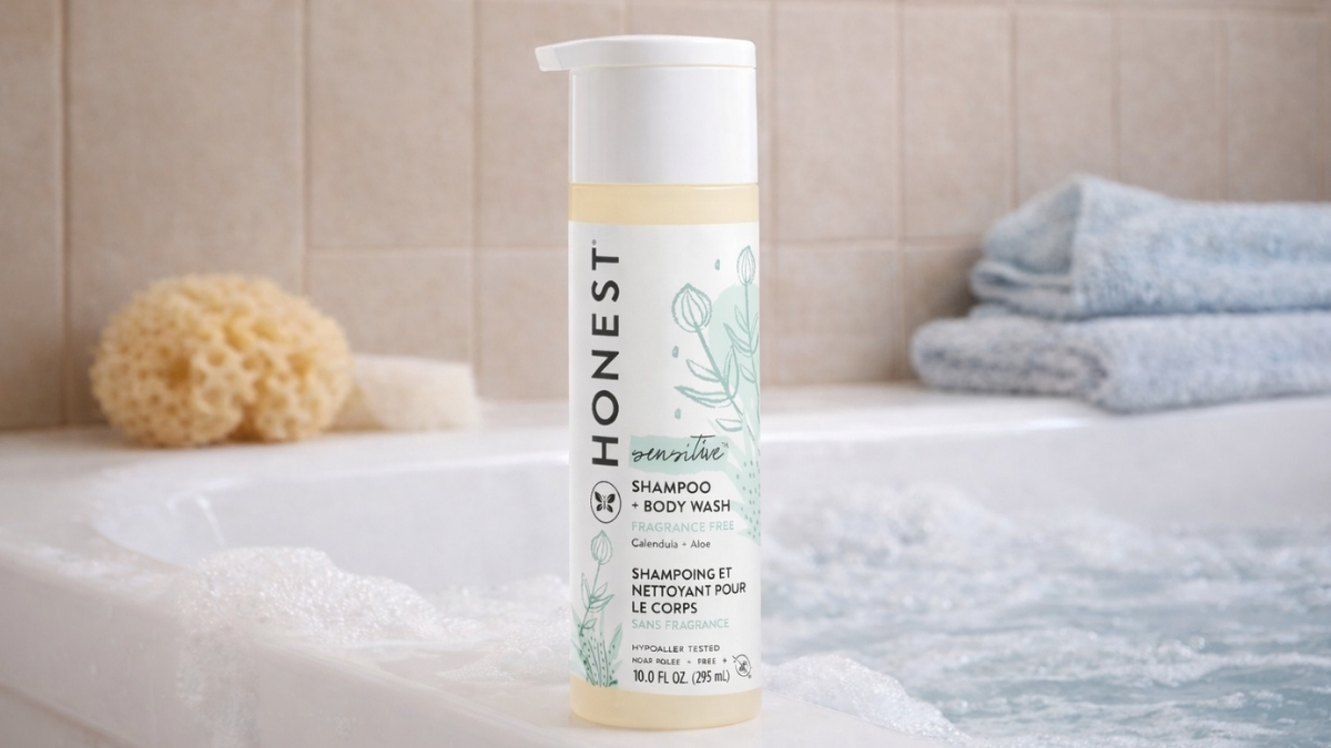 The Honest Company 2-in-1 Cleansing Shampoo and Body Wash Review (Gentle and Practical for Families)