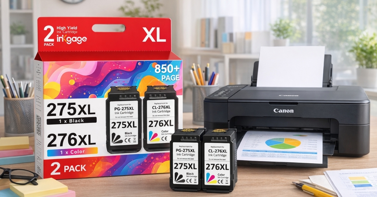 INKGAGE Ink Cartridges for Canon 275 and 276: A Complete Buyer’s Guide