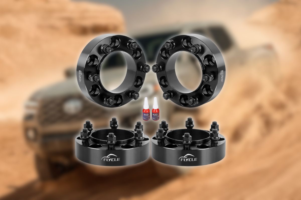 FLYCLE 1.5-Inch Wheel Spacers: Boost Toyota Truck Stability, Clearance & Style