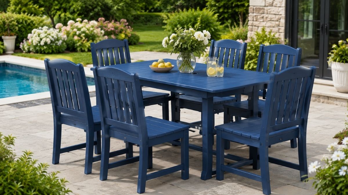 Create the Perfect Outdoor Gathering Space With the SERWALL Patio Dining Set
