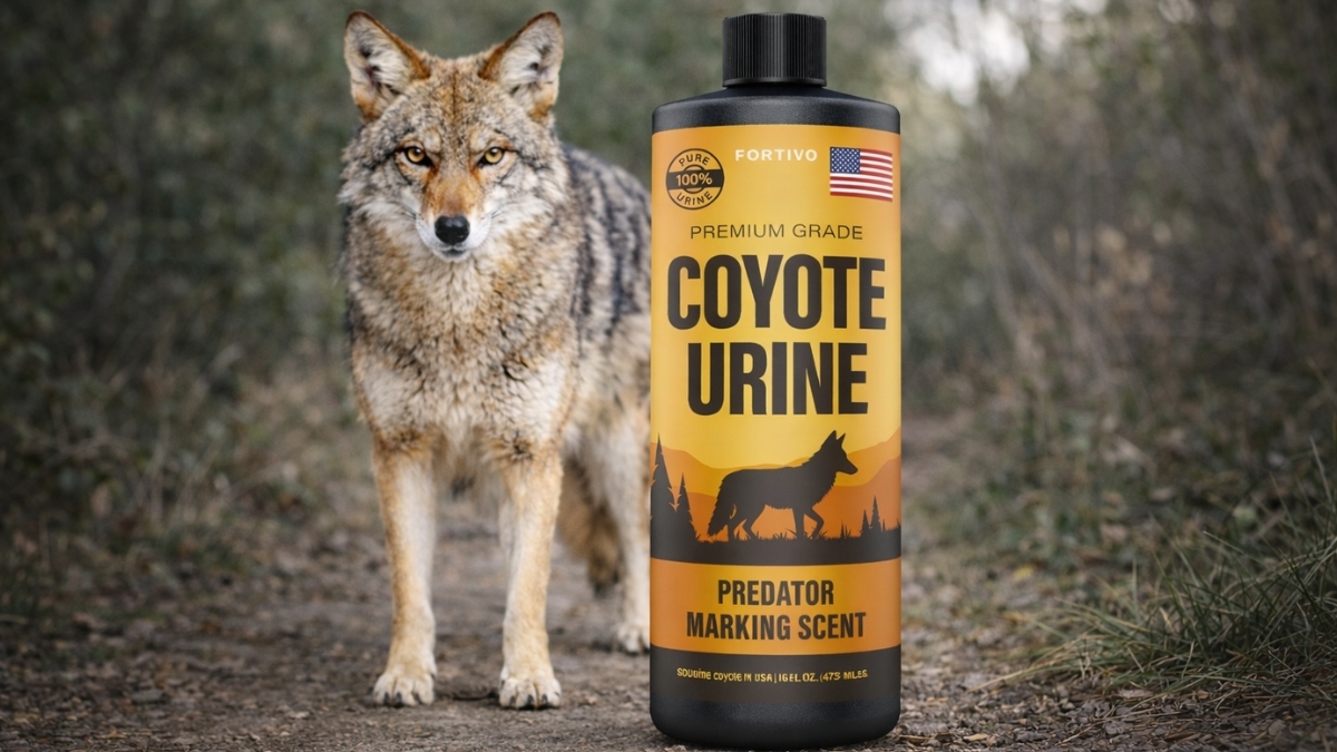 FORTIVO Coyote Urine: Natural Predator Control That Protects Your Garden
