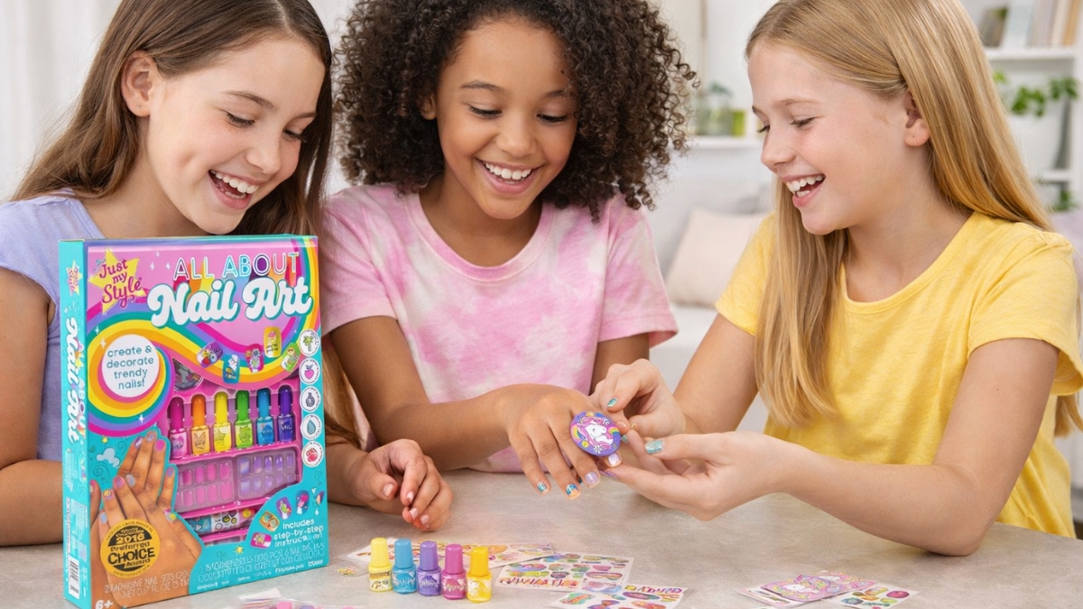 Just My Style All About Nail Art: A Fun and Affordable DIY Nail Kit for Creative Kids