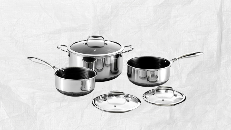 HexClad Hybrid Nonstick 6-Piece Pot Set: The Ultimate Kitchen Investment for Home Chefs