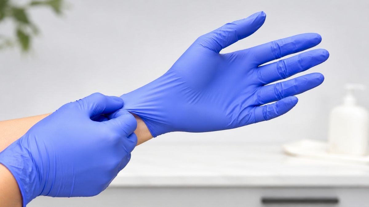 Inspire Cobalt Blue Nitrile Gloves: Dependable Hand Protection for Professional and Everyday Use
