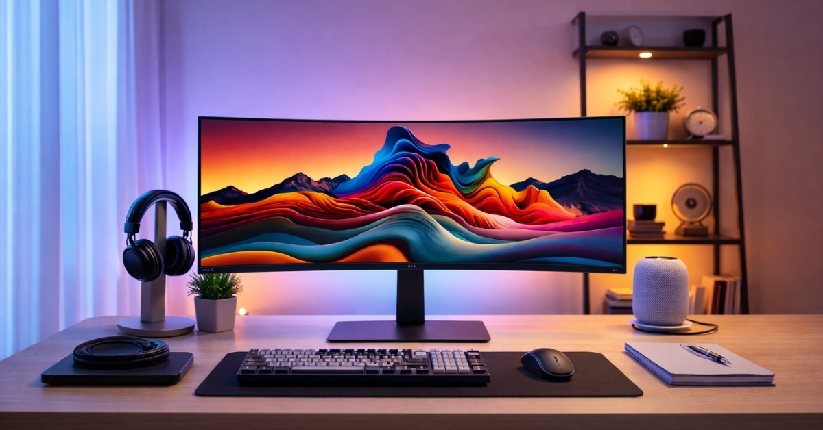 LG UltraWide 34-Inch Curved WQHD Monitor: A Smart Upgrade for Daily Work and Play