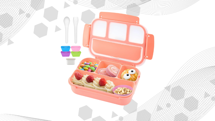 QQKO Bento Lunch Box with 4 Compartments: The Ultimate Meal Prep Solution for 2025