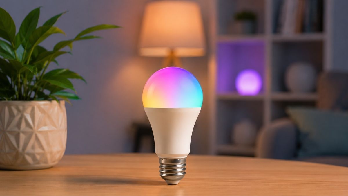 Amazon Basics Smart A19 LED Light Bulb Color Changing 9W 800LM
