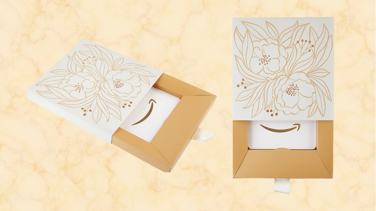 This Amazon Gift Card Box Could Save You When You’re Out of Gift Ideas