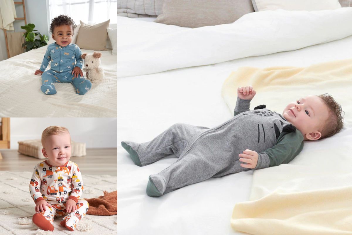 Baby Registry Must-Have: Gerber Sleep ’N Play Footie Jungle Blue