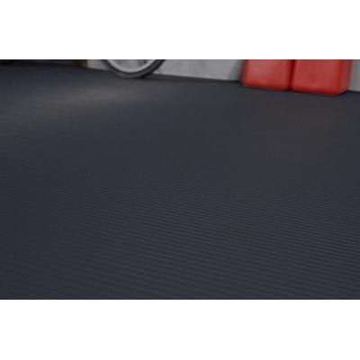 5'X10' 55 Mil Ribbed Garage Floor Mat SLATE GRAY