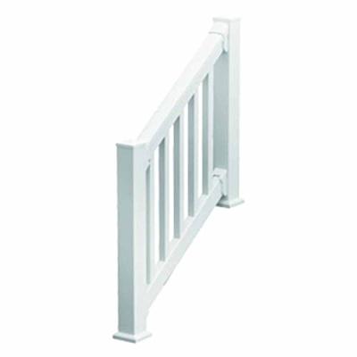 Fypon 740636SQDS QuickRail Stair Kit with Square Spindles and 3 1/8" Spacing, 36" x 78", White