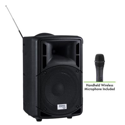 Oklahoma Sound PRA-8000/PRA8-5 Pro Audio Bluetooth Wireless Portable PA System with Wireless Handhel