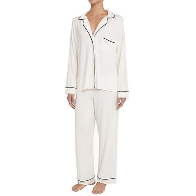 Eberjey Gisele PJ Set (Ivory Navy M) Model: PJ1018