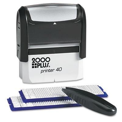 Cosco - 2000 Plus Custom Stamp Kit With Microban 5 Lines Black 2 5/16 X 7/8 "Product Category: Label