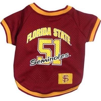 Sporty K9 FLORIDA STATE SEMINOLES PET MESH FOOTBALL JERSEY XS