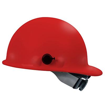 Fibre-Metal by Honeywell P2AQSW15A000 Super Eight Swing Strap Fiber Glass Cap Style Hard Hat with Qu