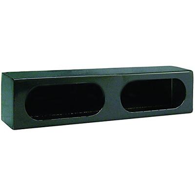 Buyers Products LB3163 Dual Oval Light Box, Black Powder Coat Steel