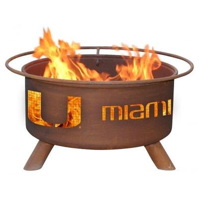 Miami Canes Fire Pit & Grill