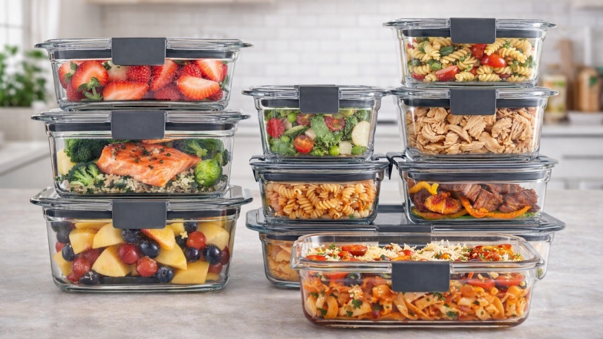Why Rubbermaid Brilliance Glass Food Storage Containers Are Popular in U.S. Kitchens
