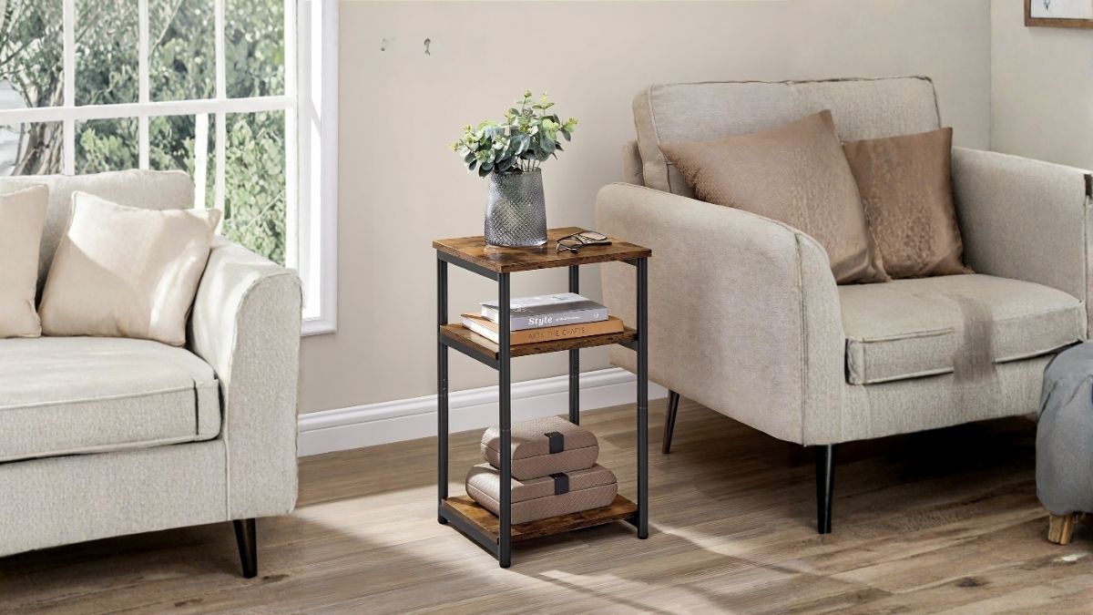 Why the VASAGLE ULET273B01 Side Table Works Well in Small Spaces