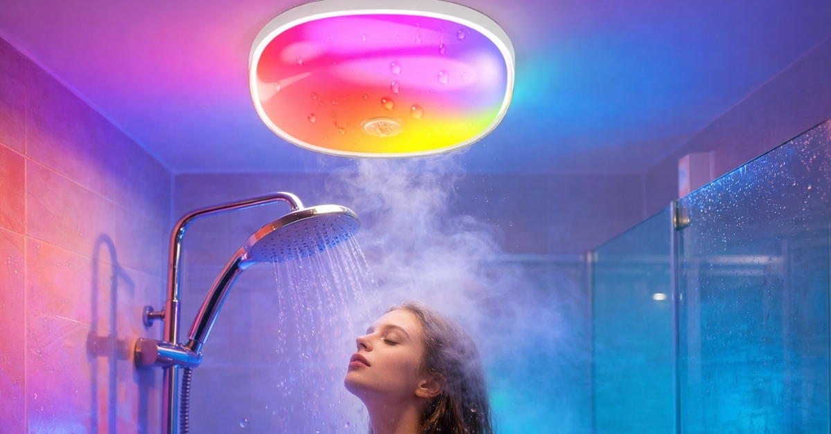 Why the Gotopceed Waterproof Rechargeable Shower Light Works So Well in Small Bathrooms