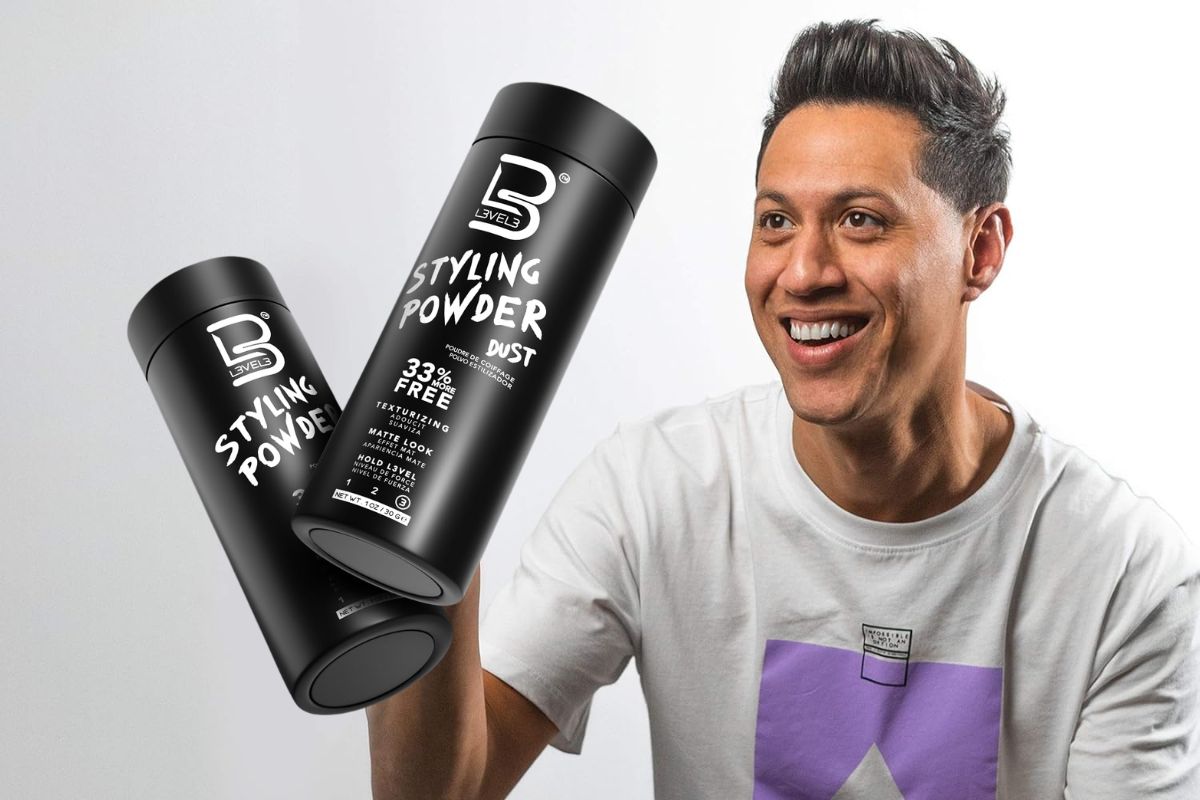 The Secret to Effortless Volume: L3 Level 3 Styling Powder for Men